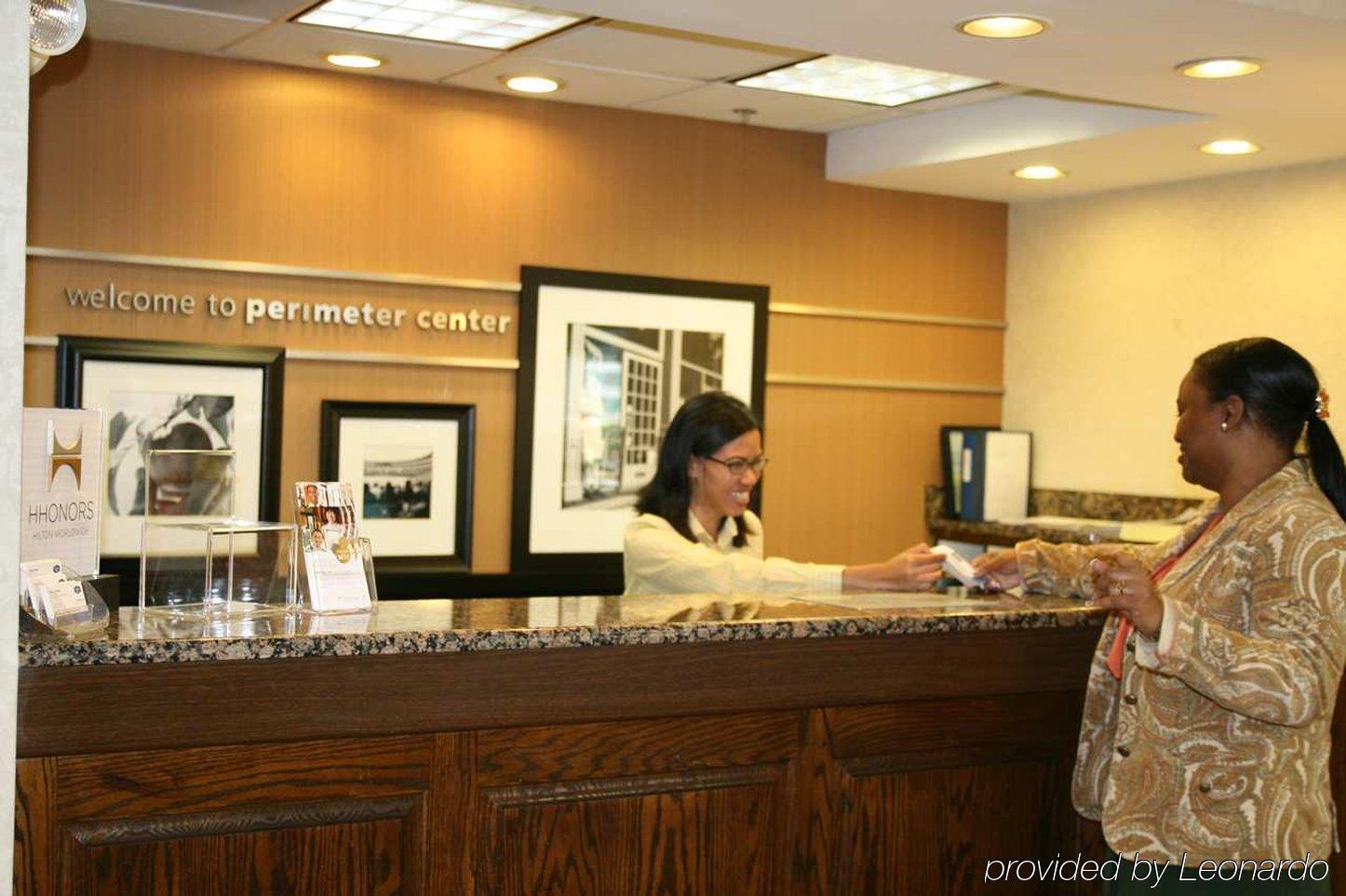 Hampton Inn Atlanta Perimeter Center Sandy Springs Interior foto